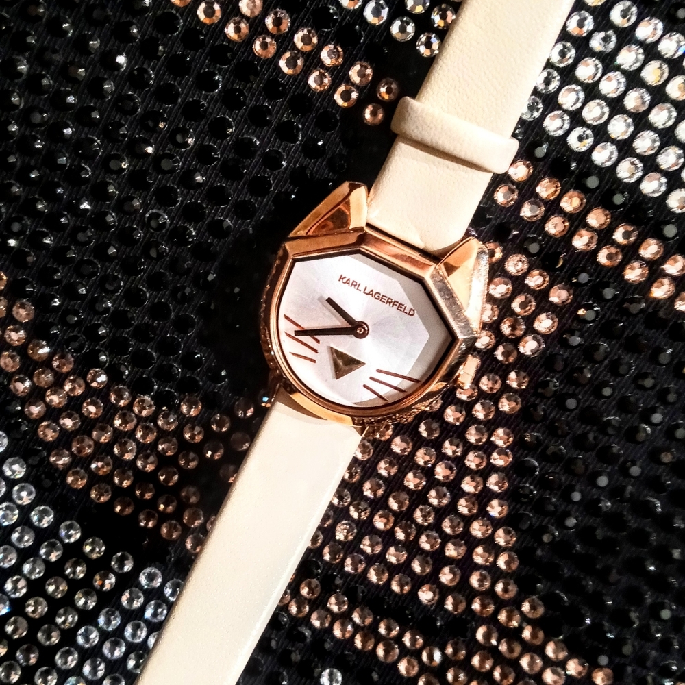 Karl Lagerfeld Watch " Cat "